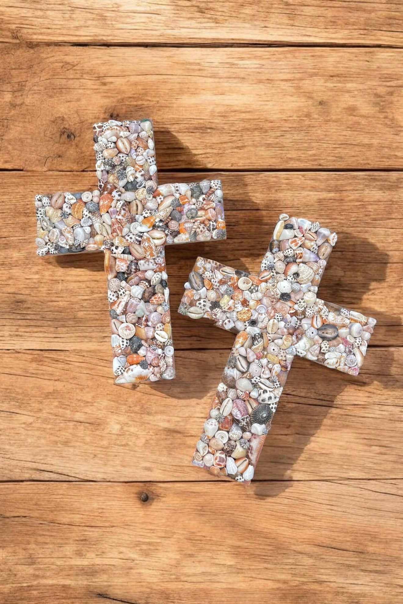 Wooden Shell Cross
