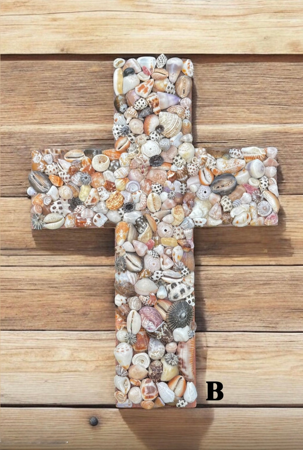 Wooden Shell Cross