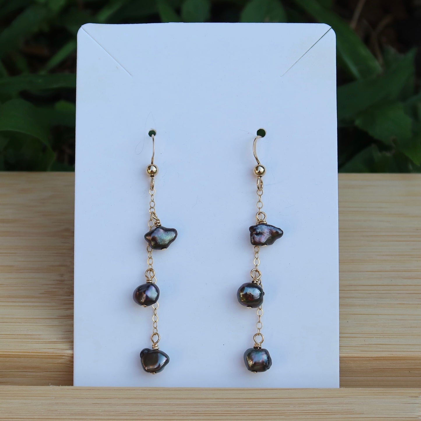 Keshi Dangle Earrings