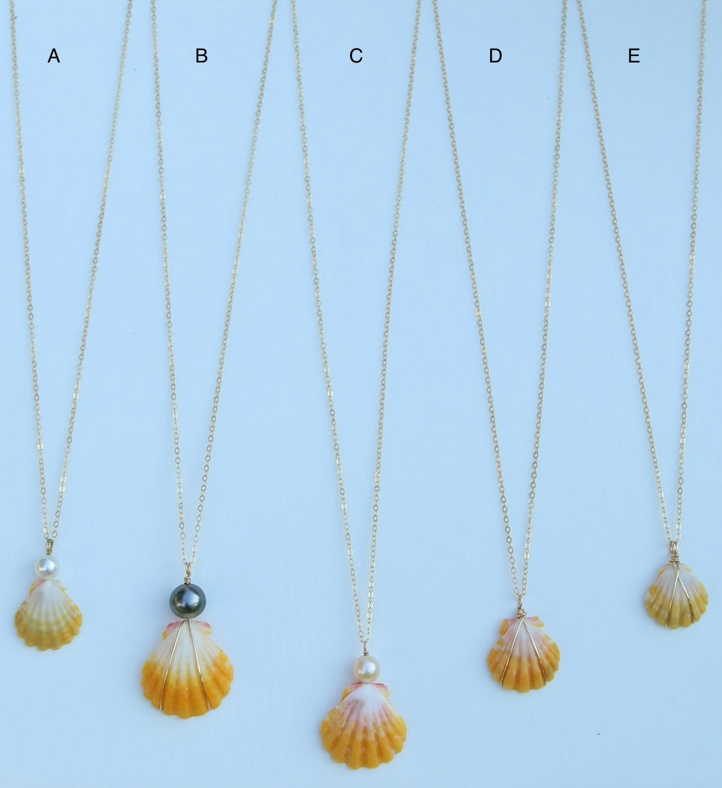 Sunrise Shell Necklace