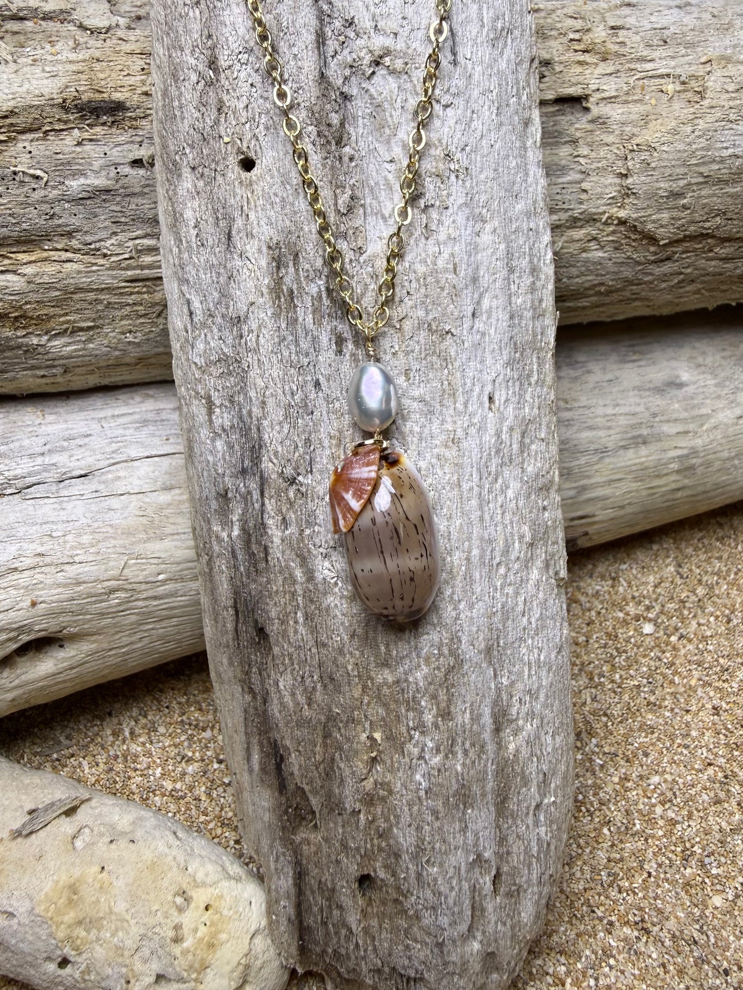 Isabella Cowry Necklace