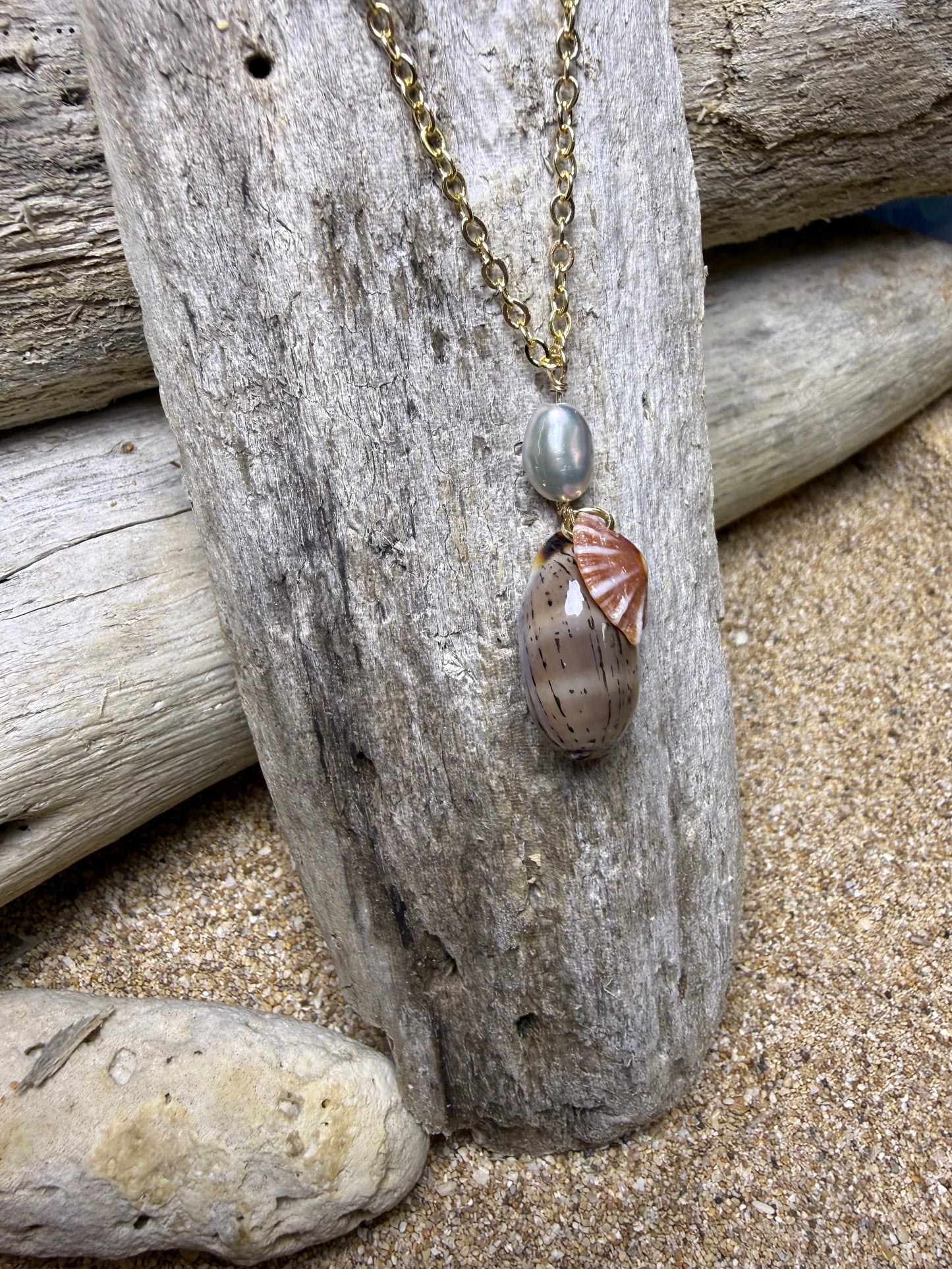 Isabella Cowry Necklace