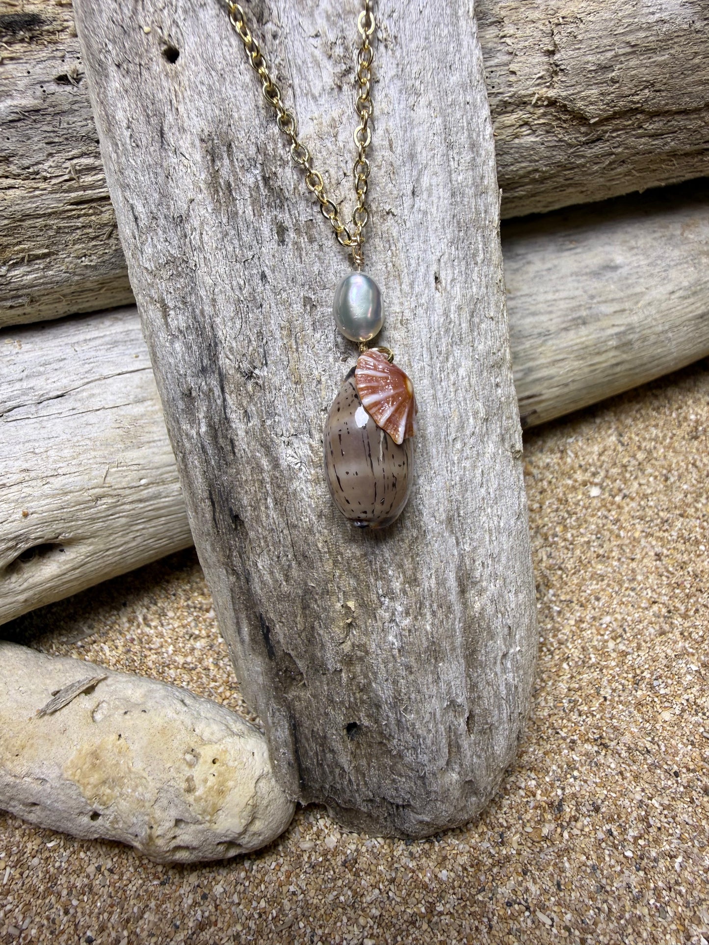 Isabella Cowry Necklace