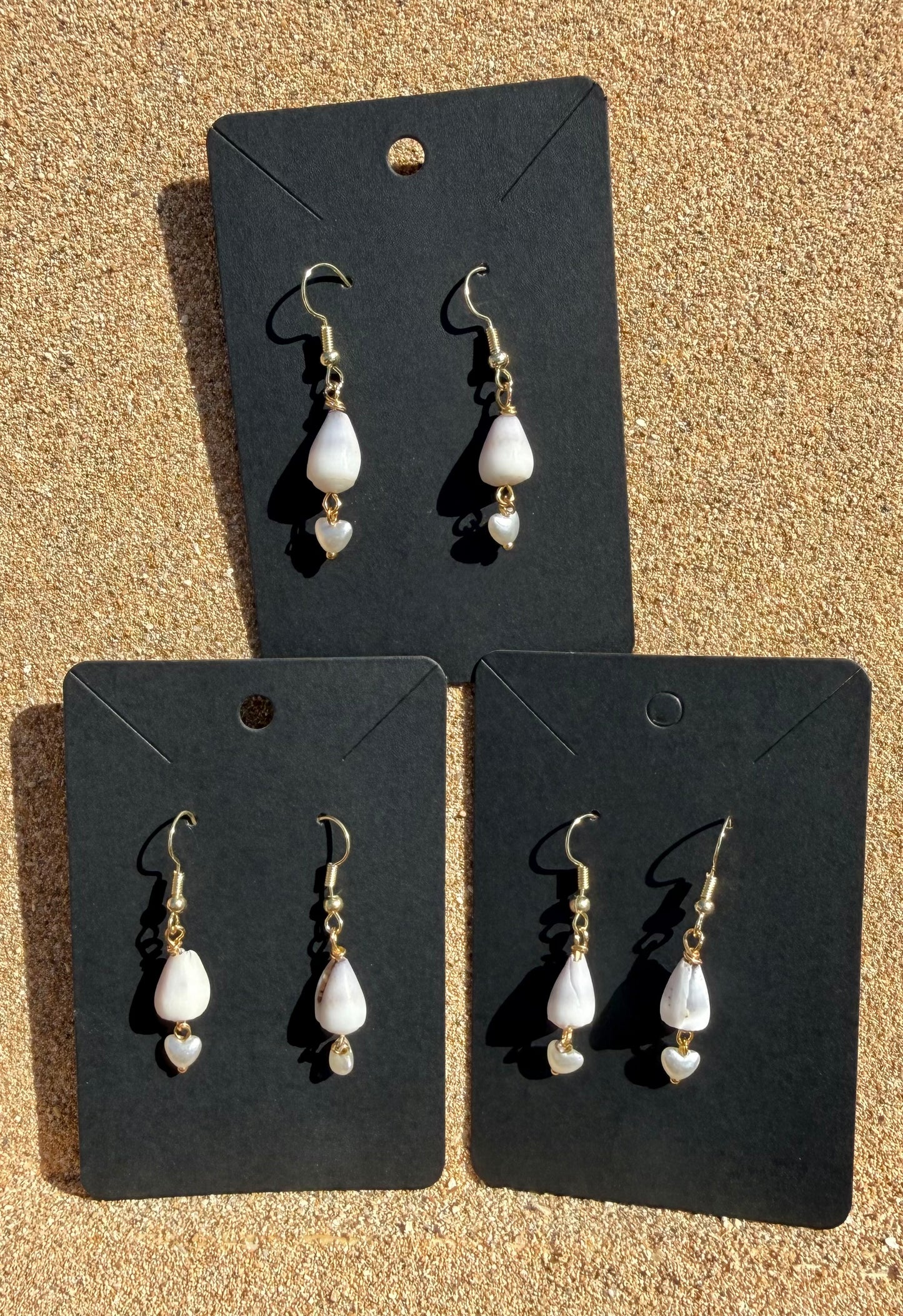 Mini Cone with Heart Pearl Accents.
