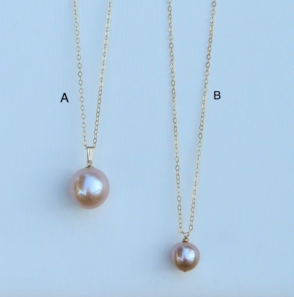 Pink Freshwater Pearl Necklace