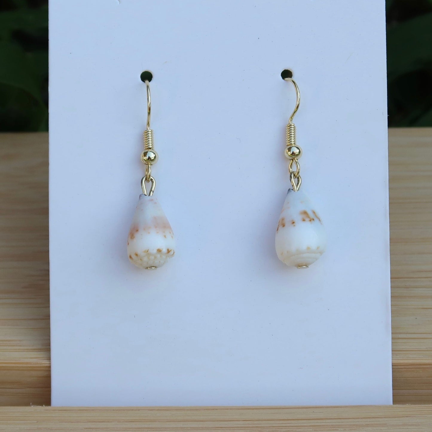 Single Cone Shell Earrings