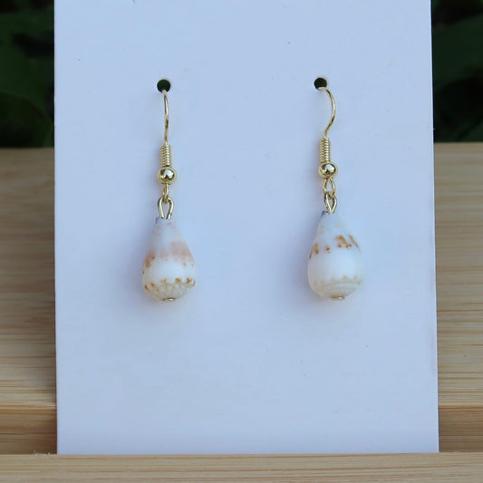 Single Cone Shell Earrings