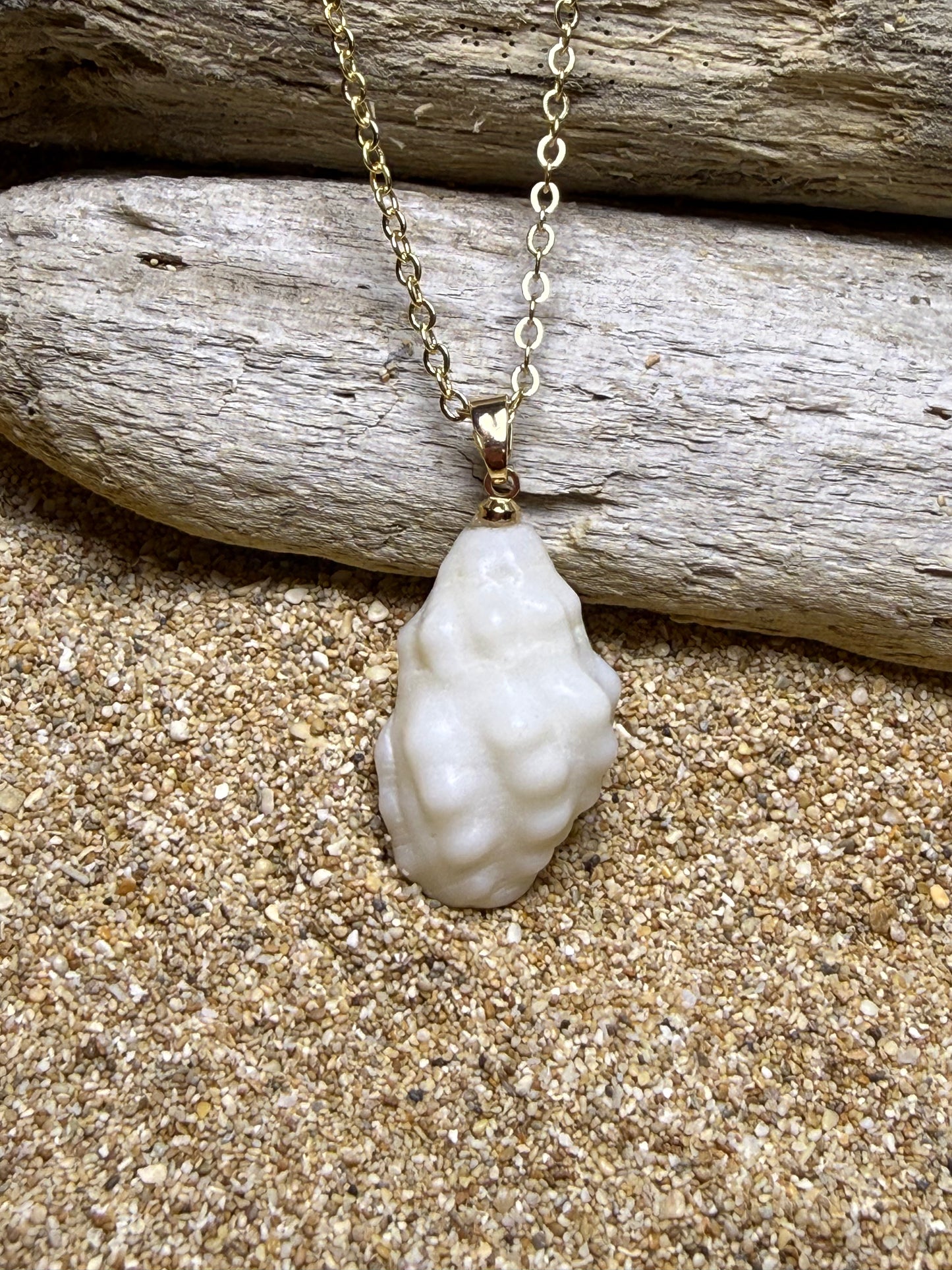 Horn Drupe Necklace