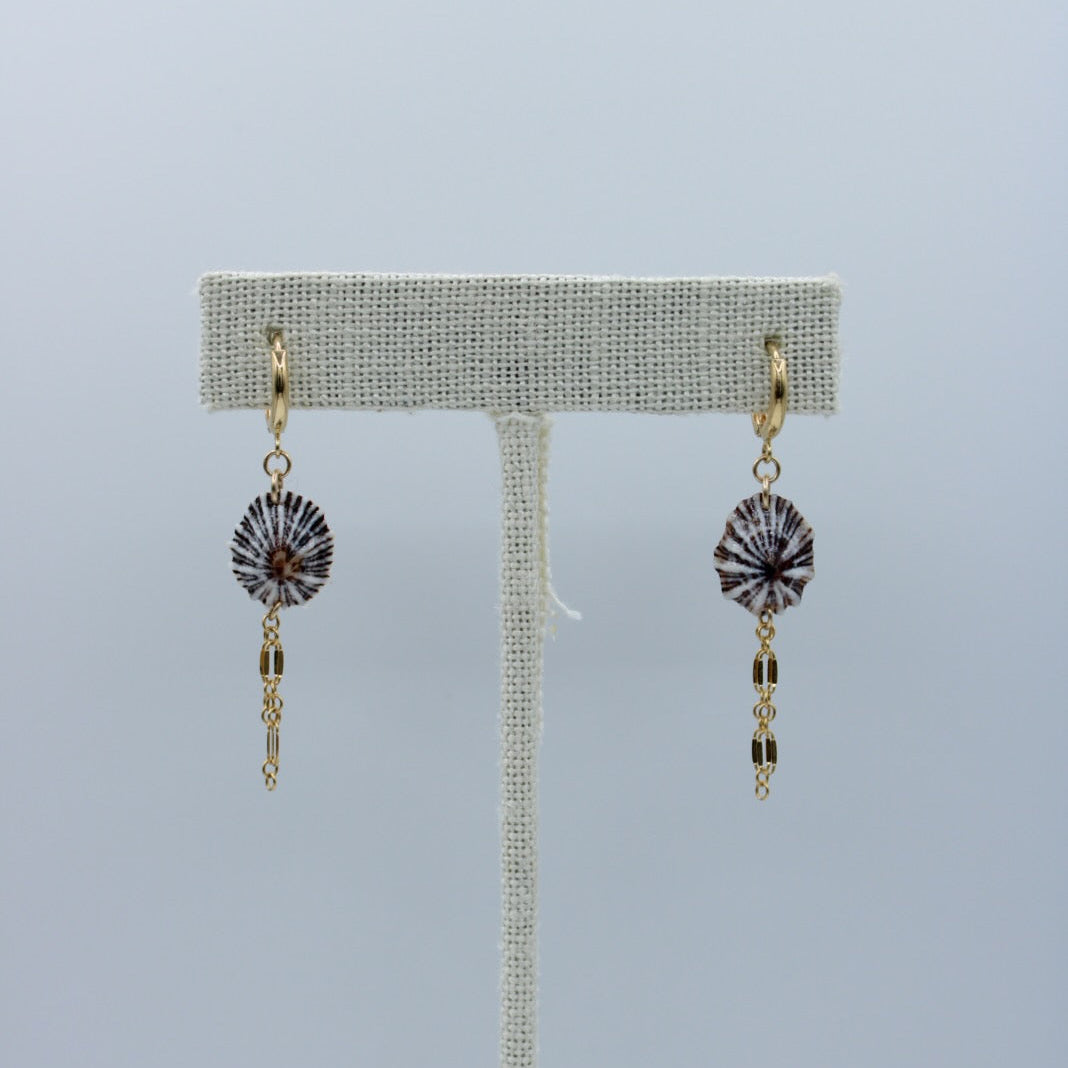 'Opihi 'Awa Chain Earrings